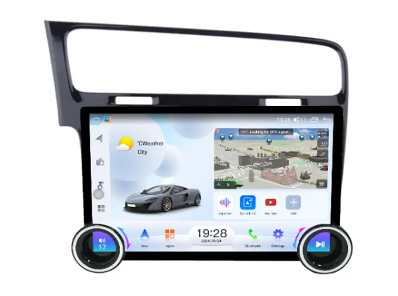 Мултимедия за GOLF 7 2012–2016 НАВИГАЦИЯ 11.5“ ЧЕРЕН (GLOSSY)