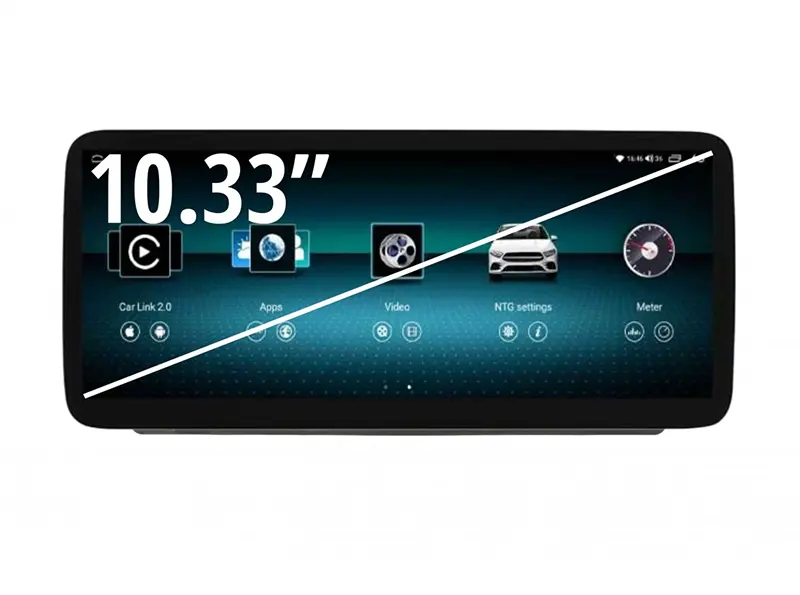 Мултимедия за Mercedes-Benz A W176 GLA X156 CLA C177 G W463 (2013-2015) 10.33″ – NTG 4.5