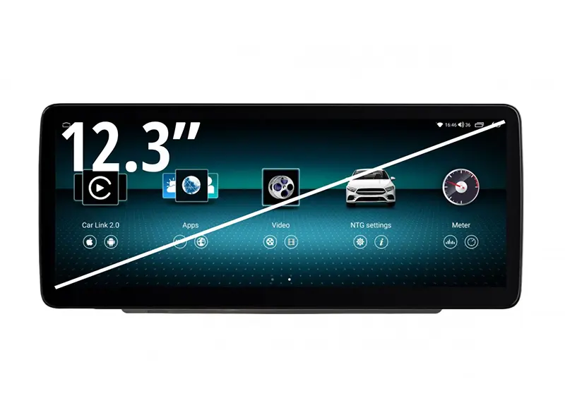 Мултимедия за Mercedes-Benz A W176 GLA X156 CLA C177 G W463 (2013-2015) 12.3″ – NTG 4.5