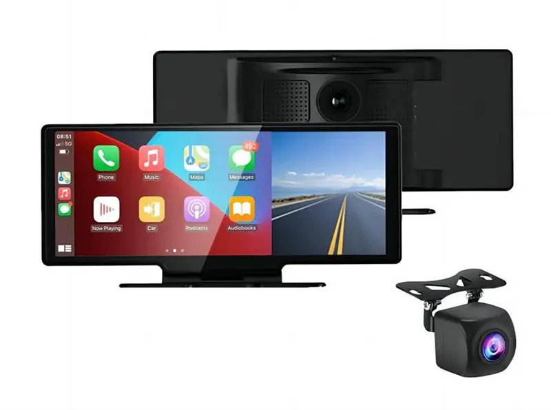 Преносим Carplay и Android Auto с DVR и AHD задна камера