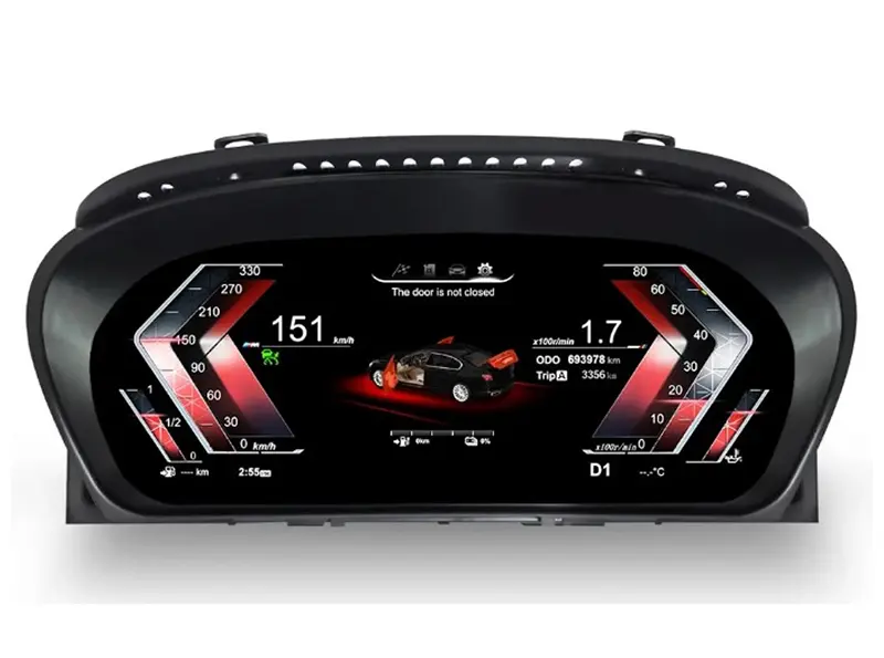 Дигитален километраж за BMW 5 Series E60 E61 X5 E70 (без HUD) 12.3″ – ПО ПОРЪЧКА (copy)