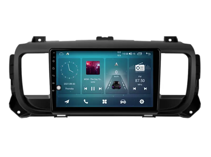 Мултимедия за Citroen Jumpy Peugeot Expert Traveller Toyota Proace Opel Vivaro Fiat Scudo (2016-2023) 9″